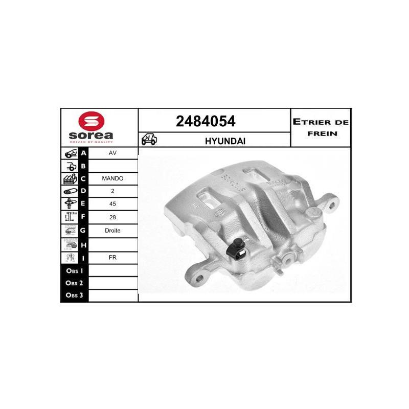 Étrier de frein EAI