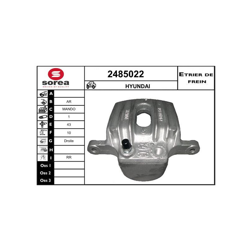 Étrier de frein EAI