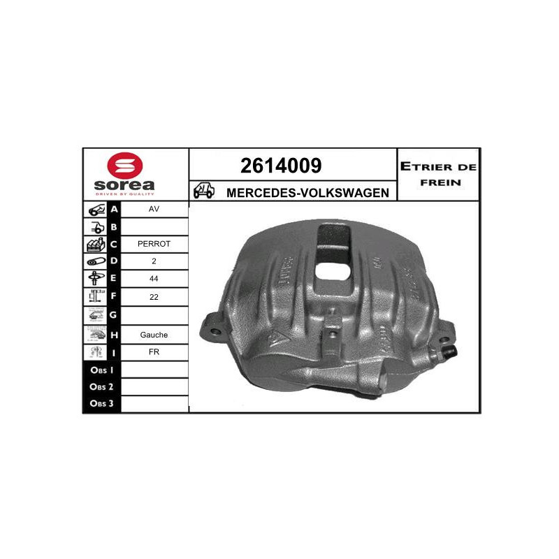 Étrier de frein EAI