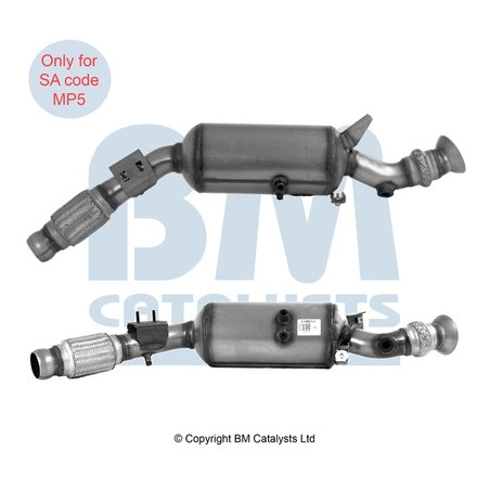 Filtre à particules (échappement) BM CATALYSTS