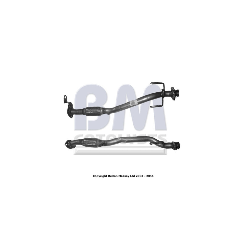 Tuyau d'échappement BM CATALYSTS