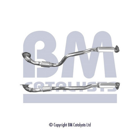 Tuyau d'échappement BM CATALYSTS