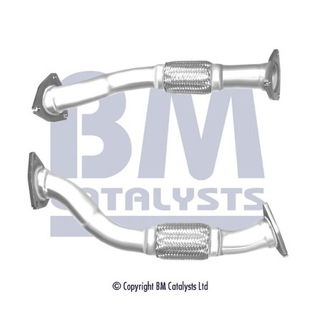Tuyau d'échappement BM CATALYSTS