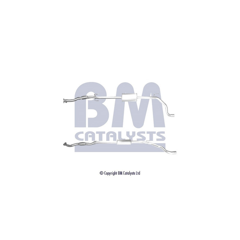 Tuyau d'échappement BM CATALYSTS