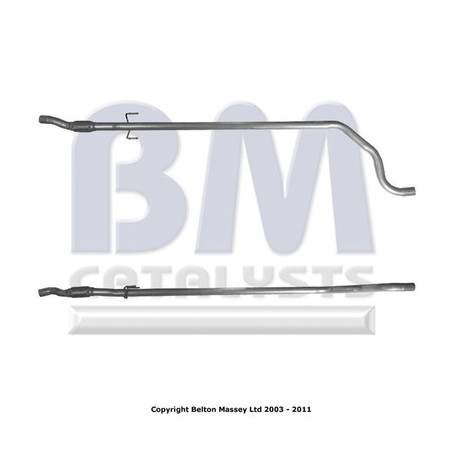 Tuyau d'échappement BM...