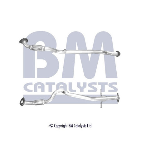 Tuyau d'échappement BM CATALYSTS