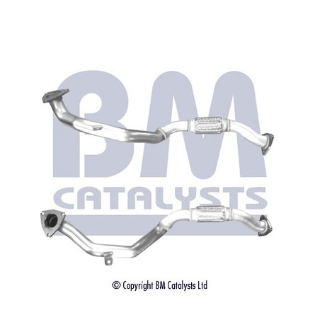 Tuyau d'échappement BM CATALYSTS
