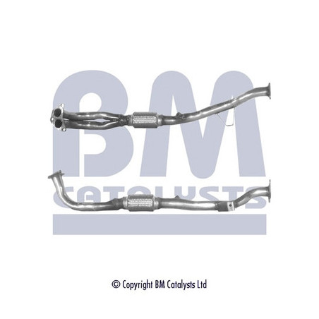 Tuyau d'échappement BM...