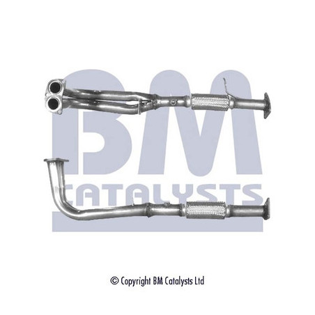 Tuyau d'échappement BM CATALYSTS
