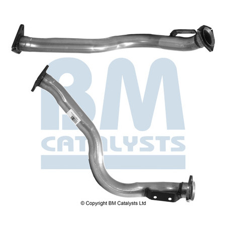 Tuyau d'échappement BM CATALYSTS