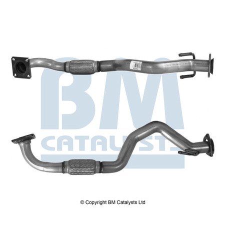 Tuyau d'échappement BM CATALYSTS