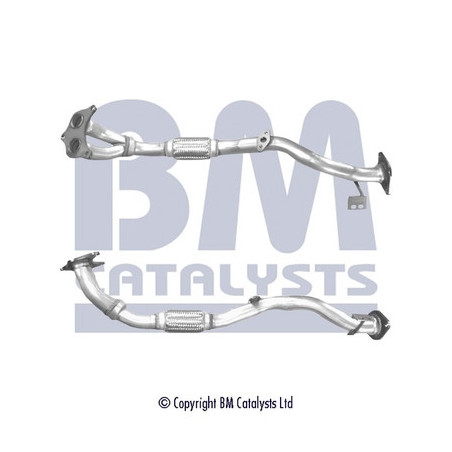 Tuyau d'échappement BM CATALYSTS