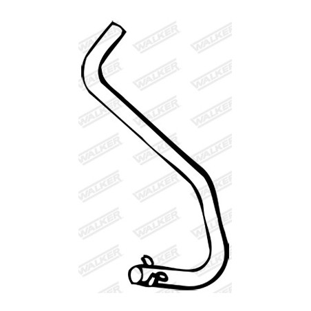 Tuyau d'échappement WALKER