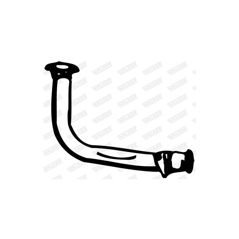 Tuyau d'échappement WALKER