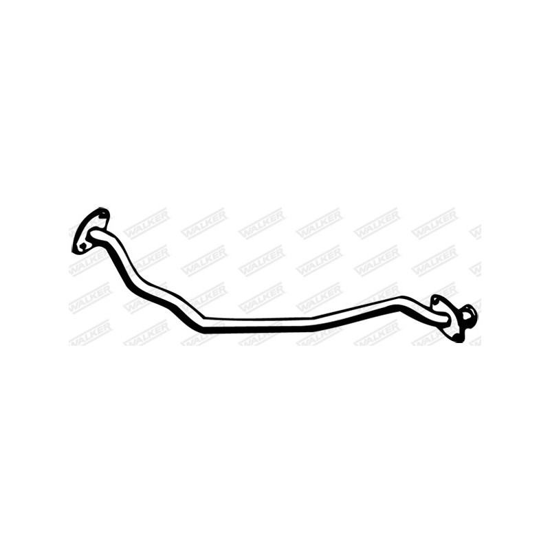 Tuyau d'échappement WALKER