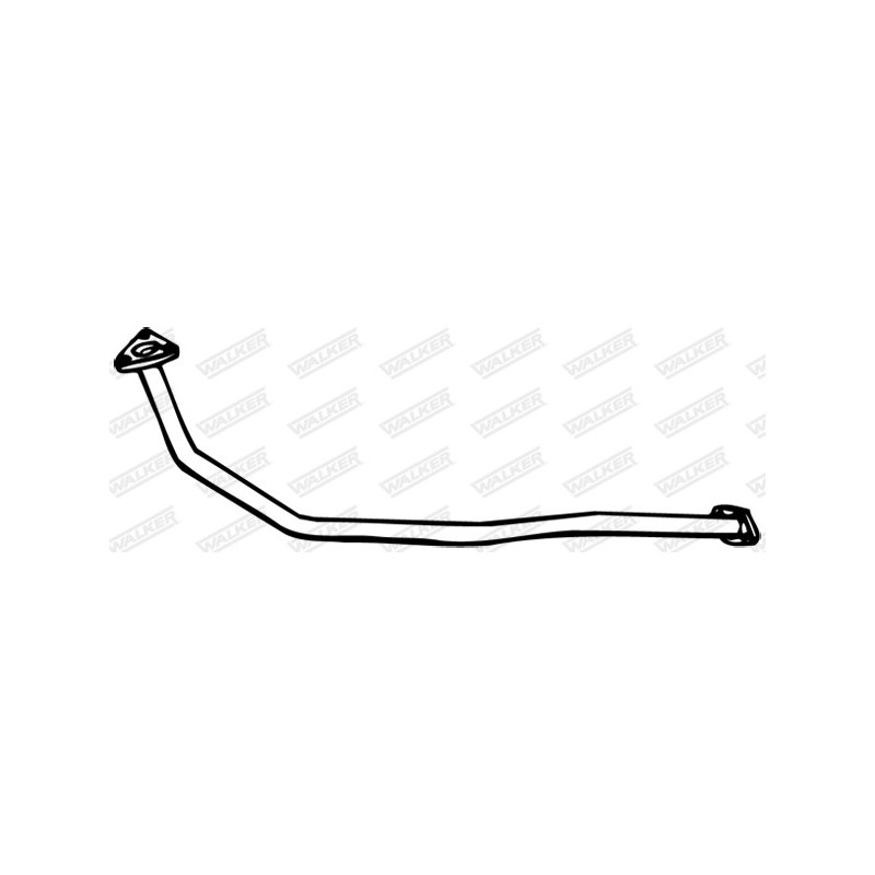 Tuyau d'échappement WALKER