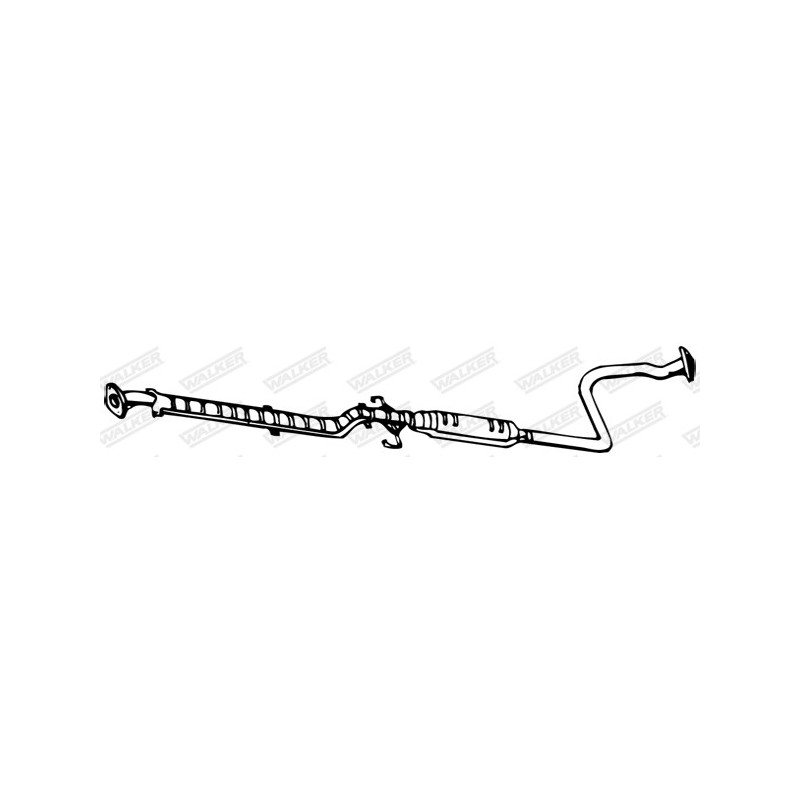 Silencieux intermédiaire WALKER