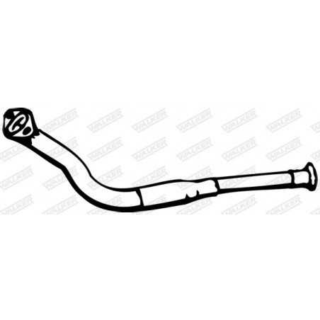 Tuyau d'échappement WALKER