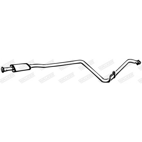 Silencieux avant WALKER