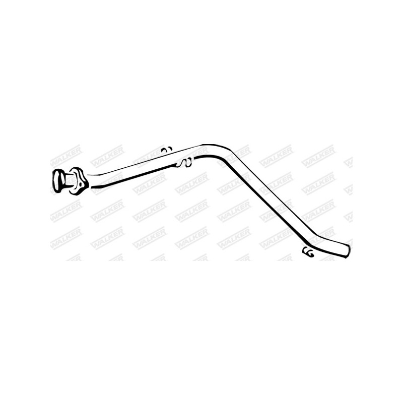 Tuyau d'échappement WALKER