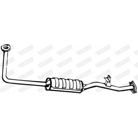 Silencieux avant WALKER