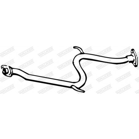 Tuyau d'échappement WALKER