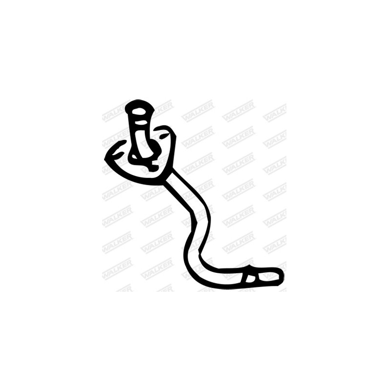 Tuyau d'échappement WALKER