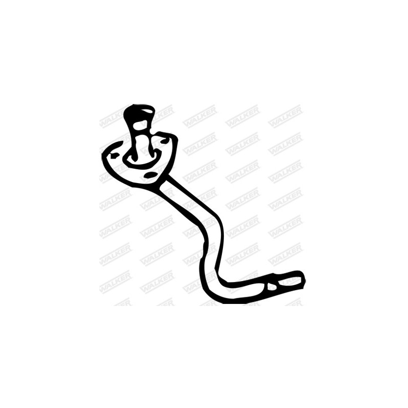 Tuyau d'échappement WALKER