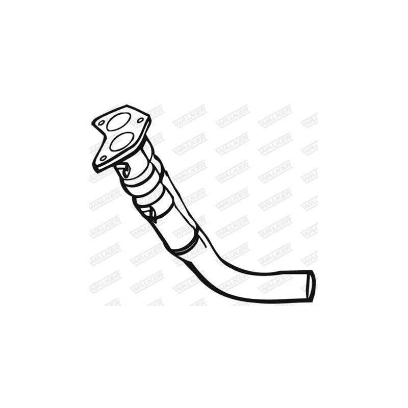 Tuyau d'échappement WALKER