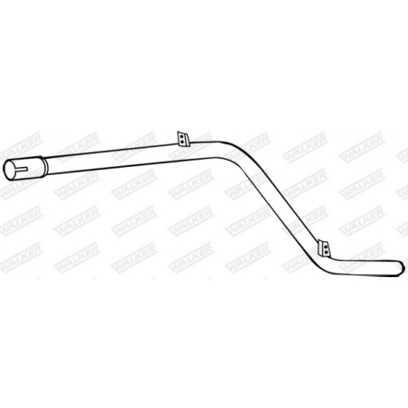 Tuyau d'échappement WALKER