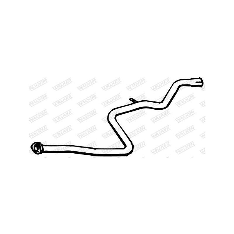 Tuyau d'échappement WALKER