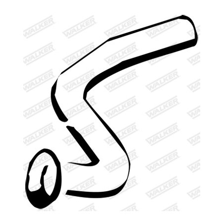 Tuyau d'échappement WALKER