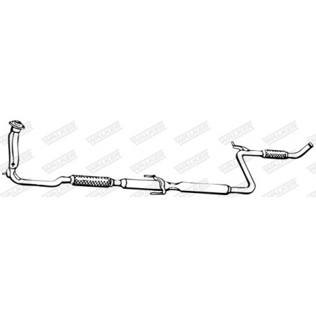 Tuyau d'échappement WALKER