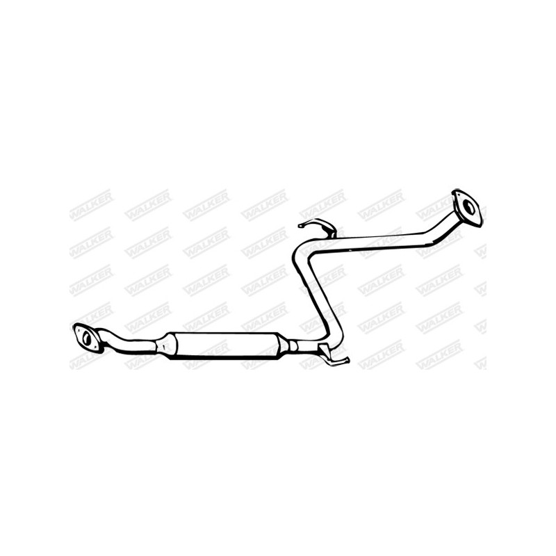 Silencieux intermédiaire WALKER