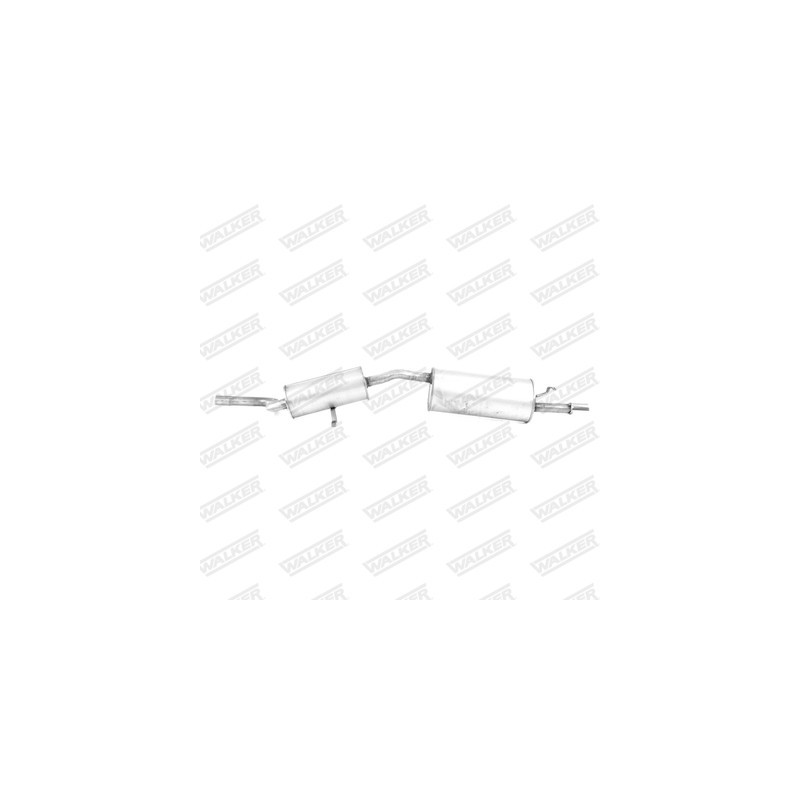 Silencieux arrière WALKER