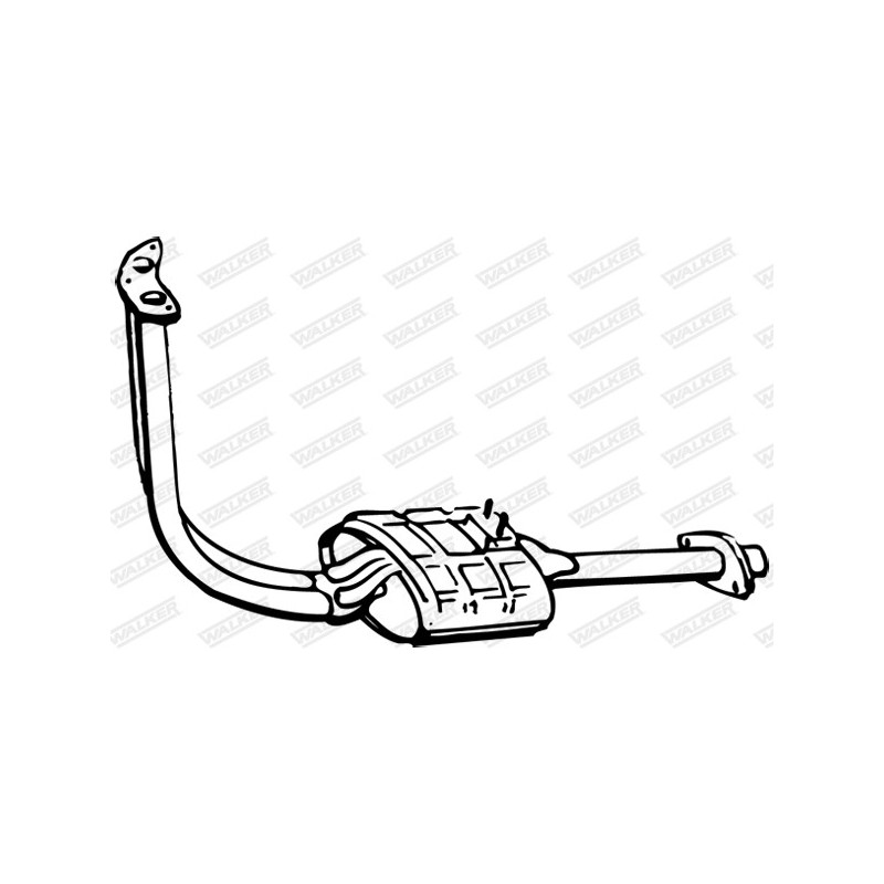 Silencieux avant WALKER