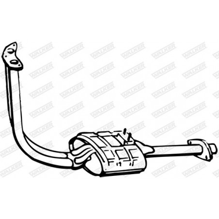 Silencieux avant WALKER