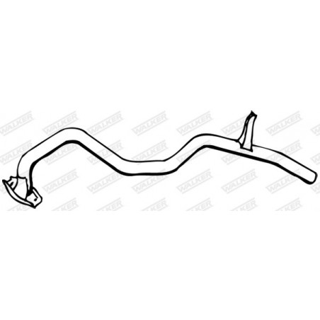 Tuyau d'échappement WALKER