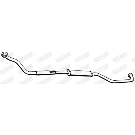 Silencieux avant WALKER