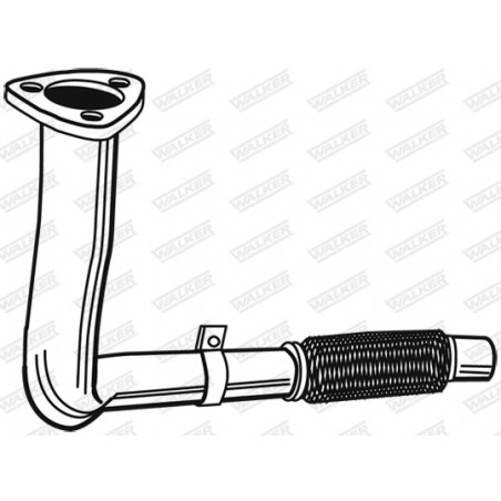 Tuyau d'échappement WALKER