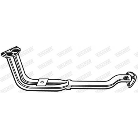 Tuyau d'échappement WALKER