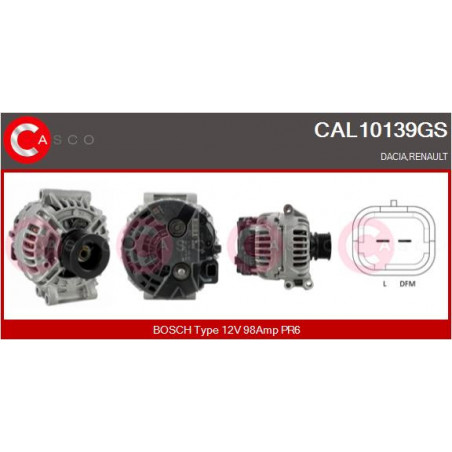 Alternateur CASCO