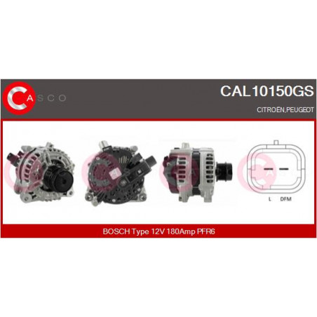 Alternateur CASCO