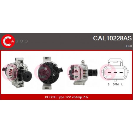 Alternateur CASCO