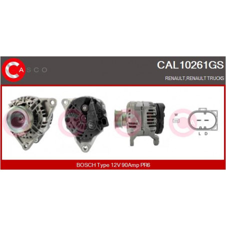Alternateur CASCO