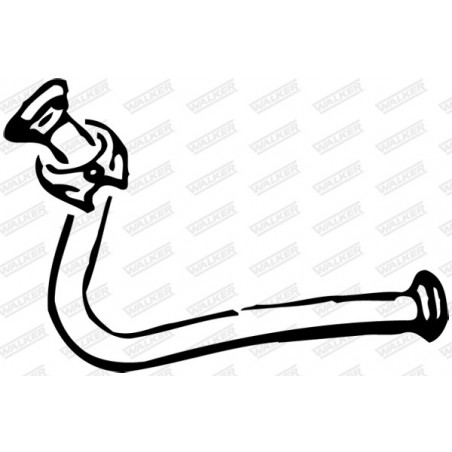 Tuyau d'échappement WALKER