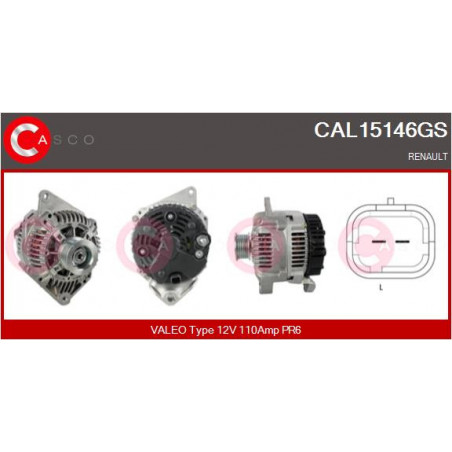 Alternateur CASCO