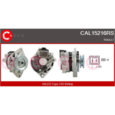 Alternateur CASCO