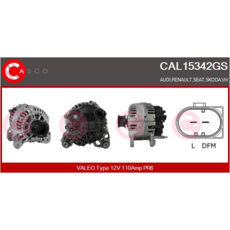 Alternateur CASCO