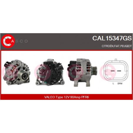 Alternateur CASCO